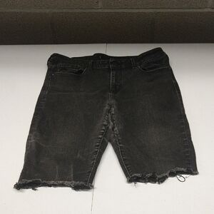 Levi's Cut Off Denim Shorts Black